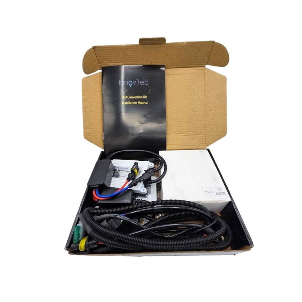 Innovited HID H13 H/L 8000K Bi xenon 2X- 55W Platinum Digital Ballast Ice Blue